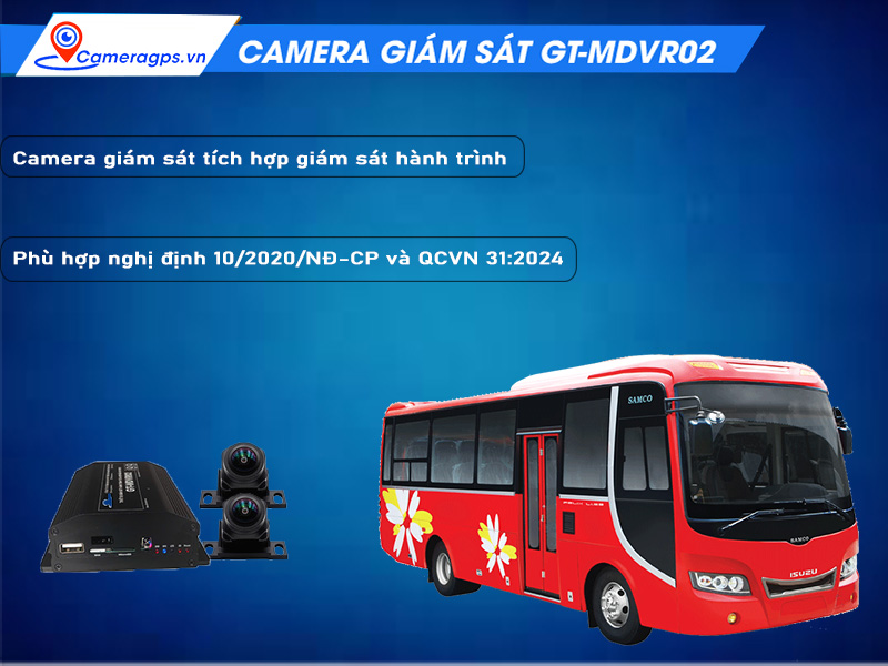 Lắp đặt camera nghị định 10 trên xe khách 29 chỗ giải pháp an ninh toàn diện 4 Camera nghị định 10 lắp cho xe khách 29 chỗ